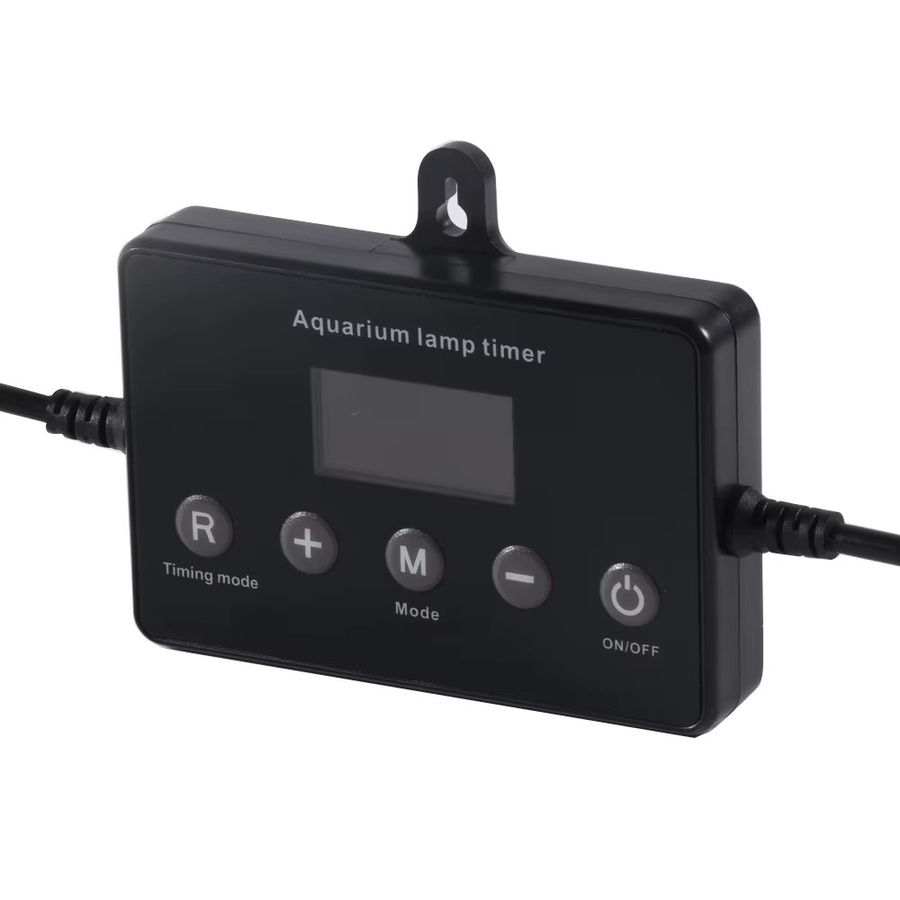 DC12/24V Aquarium LED Timer Controller mit Sonnenaufgang und Sonnenuntergang, Smart Dimmer System in Schwarz - Bild 3