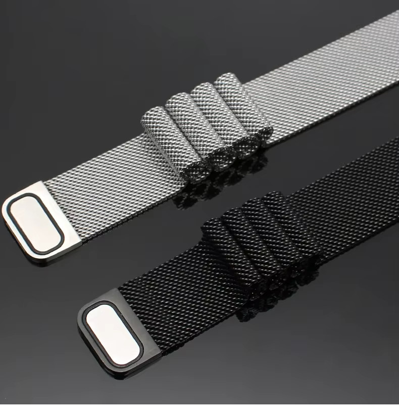 Milan ese Loop Uhrenarmband Edelstahl, Silber, Unisex, für Huawei Watch Fit 2 - Bild 2