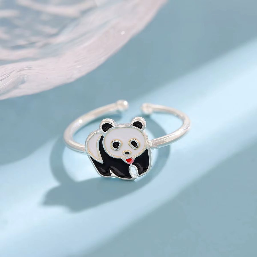 GaGa-Duck Anhänger, 925 Silber, Panda, Epoxidharz - Bild 2