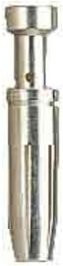 Harting Kontaktbuchse Crimpkontakt aus Messing in Silber, 0,5 qmm, Artikelnummer 09330006220 - Bild 1