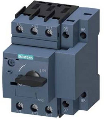 Siemens 3RV2111-1KA10 Leistungsschalter in Grau mit einem Einstellbereich von 9 - 12,5 A und einer maximalen Schaltspannung von 690 V/AC - Bild 1