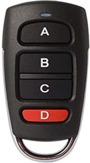 Scimagic-RC 433 MHz Klonen Fernbedienung Duplikator für Garagentore und Torsteuerungen mit 433,92 MHz Festcode als Schlüsselanhänger - Bild 1