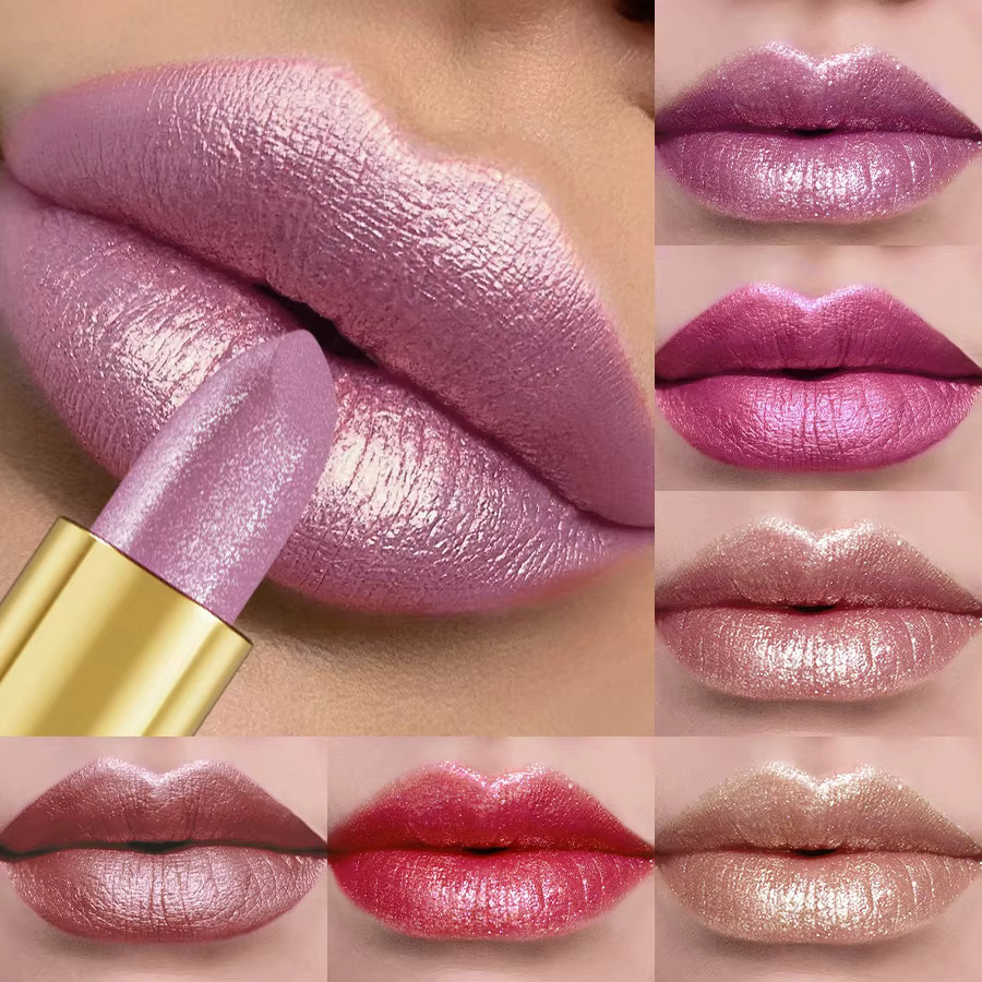 KAFURUX Lippenstift, Metallic, Matte, Damen - Bild 2