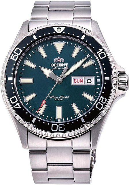 Orient Armbanduhr Automatik, Edelstahl, Grün, 42 mm, Herren - Bild 1