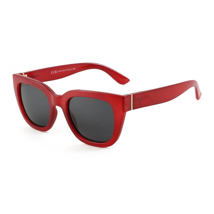 BLUEMOKY Sonnenbrille, hexagonal, Vollrand, Acetat, Damen - Bild 2