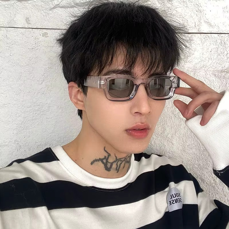 Rechteck Sonnenbrille, Unisex, Vollrand, Kunststoff - Bild 2