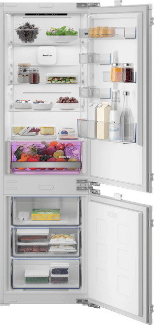 Beko B5BCNA295HF HarvestFresh Einbau-Kühl-Gefrierkombination in Weiß mit No Frost, Zero Degree Zone und feuchtigkeitsgesteuerter Schublade - Bild 1