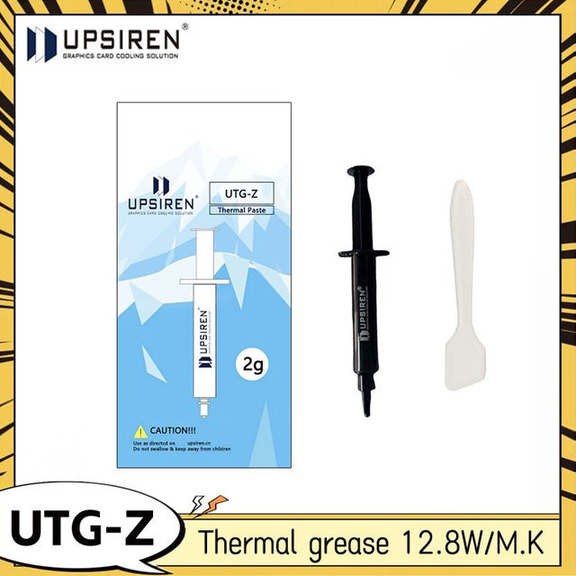 UPSIREN UTG-Z Hochleistungs-Wärmeleitpaste für CPU und GPU mit 12,8 W/MK - Bild 1