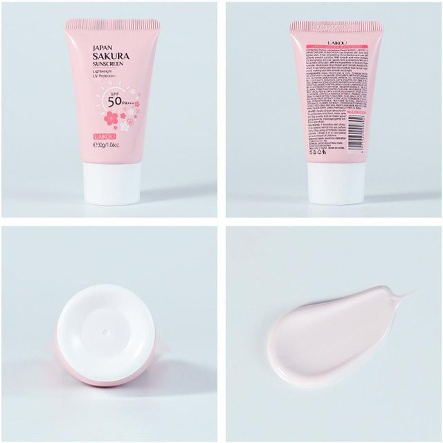 HOEGOA Sakura Sonnenschutzcreme SPF 50, Gesicht, Unisex - Bild 1