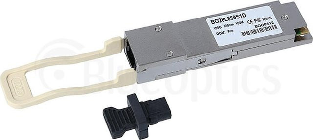 BlueOptics QSFP28-100G-SR4-SS-BO Netzwerk-Transceiver-Modul Faseroptik 100000 Mbit/s in Silber - Bild 1