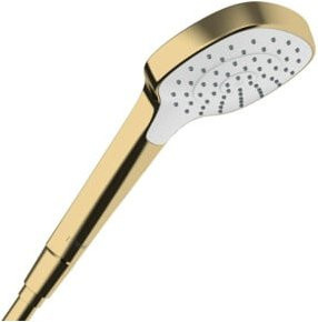 Hansgrohe Handbrause Croma E EcoSmart in Gold mit 1 Jet und 9 l/min Wasserdurchfluss - Bild 1