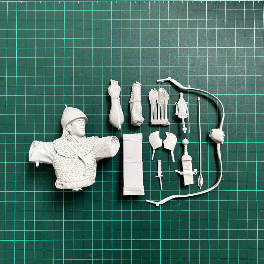 MEEKLION MODEL Büste eines römischen Auxiliarenglers, Modellbausatz, 1:10, Militär - Bild 2