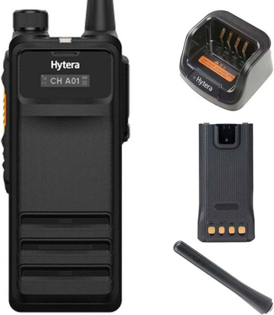 Hytera HP705G BT UV DMR Handfunkgerät UHF 350-470MHz in Schwarz mit GPS und Bluetooth - Bild 1
