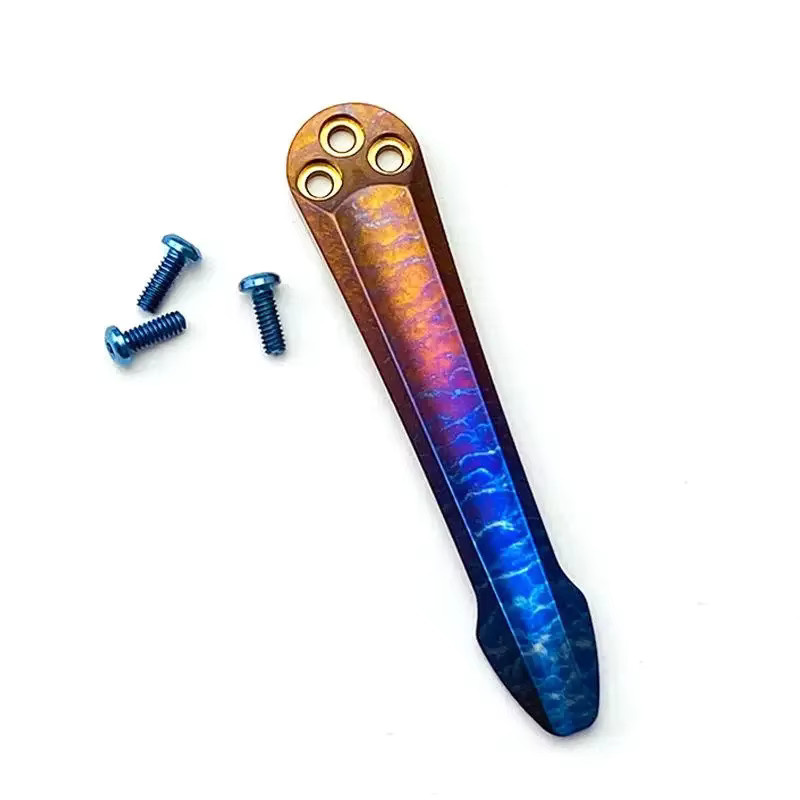 Swayboo Taschenmesser-Clip aus Titan in Multicolour für Paramilitary 2 C81 Para3 C223 Mod-Zubehör - Bild 1