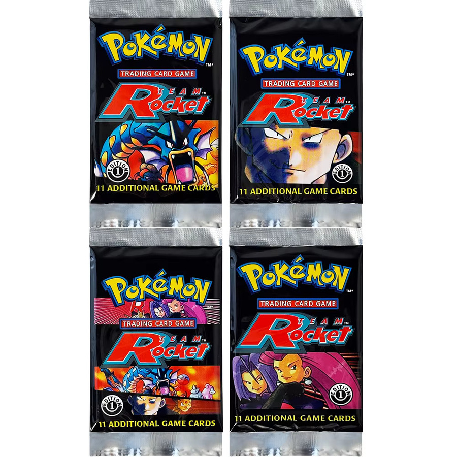 Pokémon 1st Edition Team Rocket Booster Packs, Nachfüllpack, 11 Karten, ab 10 Jahren - Bild 5