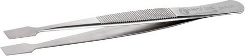 Ideal Tek 34A.SA.1.IT Präzisionspinzette in Silber, Länge: 120 mm - Bild 1