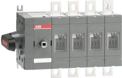 ABB Lasttrennschalter OT200ES04K 200A 1000V Schwarz und Grau - Bild 1