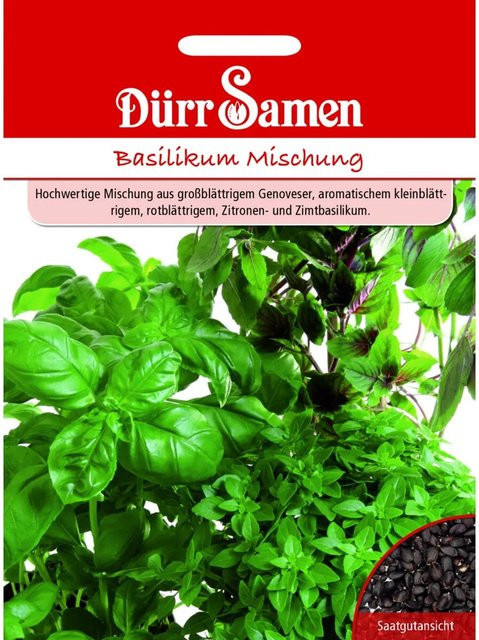 Dürr Basilikum Mischung Saatgut 650 g - Bild 1