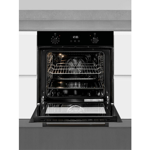 Exquisit Einbaubackofen EBE257-H-020 in Schwarz mit 59 l Volumen - Bild 3