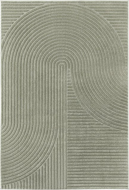 Mömax Webteppich Elio in Grün, modern und rechteckig, B/T: 120 x 170 cm - Bild 1