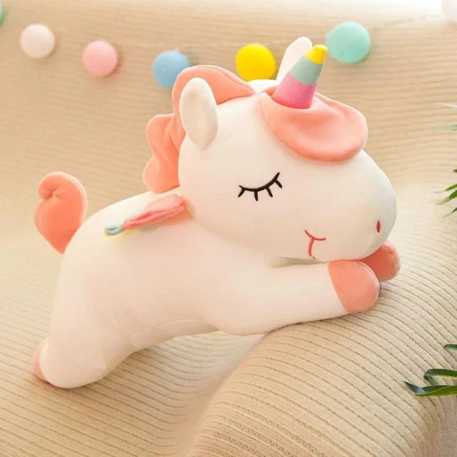 Yiran toy Regenbogen Engel Einhorn, Plüschtier, ab 0 Jahren - Bild 1