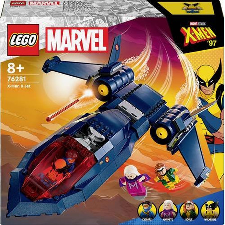 LEGO Marvel Super Heroes X-Jet der X-Men Konstruktionsspielzeug ab 8 Jahren