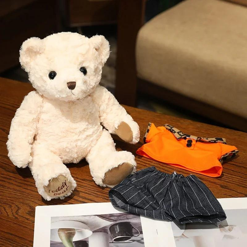 Bai Fen Bai Toys Teddybär Plüschtier Paul Krawatte T-Shirt Bunt - Bild 1
