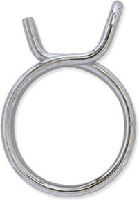 IDEAL-Schlemper Federdrahtschelle EN10270-1: 2001 aus verzinktem Stahl, Silber - Bild 1