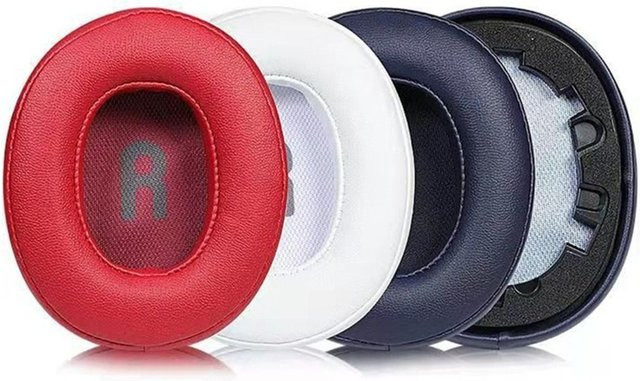 Ersatz-Ohrpolster für JBL Tune T700BT T710 T720 T750BTNC T760NC Kopfhörer aus weichem Schaumstoff in Blau und Multicolour - Bild 1