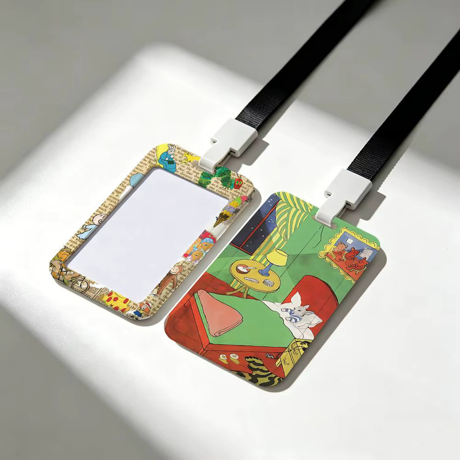 G-Goodnight Moon Kartenhalter mit Umhängeband, Anhänger, Unisex, Multicolour, Plastic - Bild 2