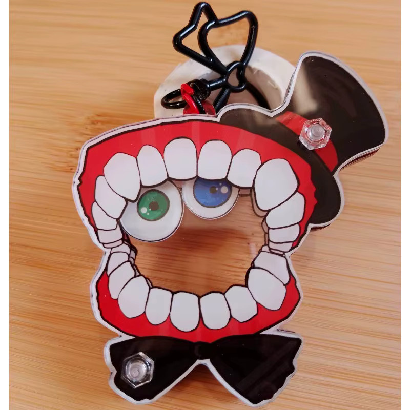 Bandai TADC Caine Acryl-Shaker-Schlüsselanhänger, Acryl-Ornament - Bild 2