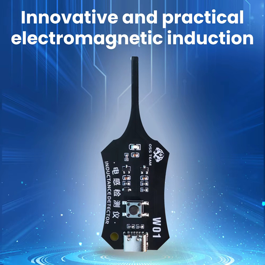 Gaqqee W01 Induktivitätstester Typ C für Mainboard-Spulen und elektromagnetische Induktion in Schwarz - Bild 4