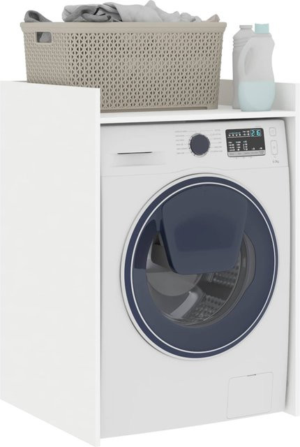 Waschmaschinenschrank Yiwydaa in Weiß, B/T/H: 67,5 x 62 x 97 cm - Bild 1