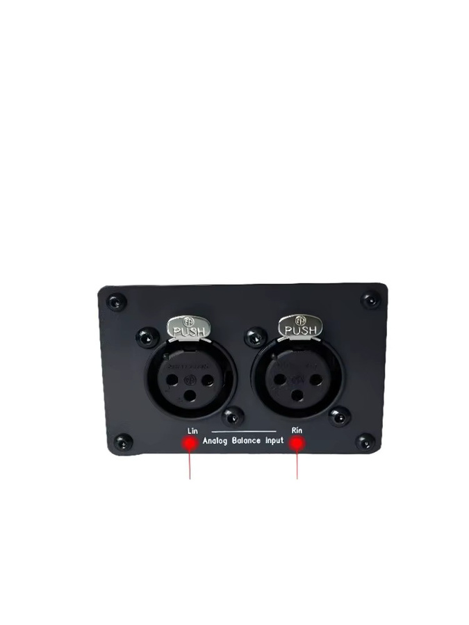 Nvarcher Stereo Analog-zu-Digital-Audio-Konverter AES Digital-Encoder mit symmetrischem Eingang, 24bit, 192Khz, Schwarz - Bild 6