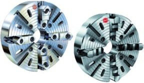RÖHM Planscheibe USE-450/4 ZA210 in Silber und Stahl - Bild 1