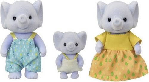 Sylvanian Families EPOCH Traumwiesen Elefanten Familie 5376 - Bild 1
