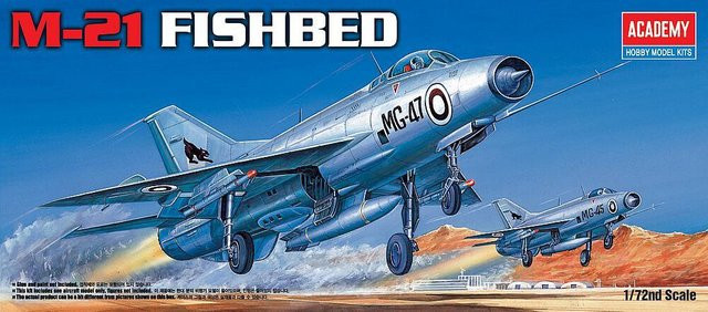 Academy MiG-21 Fishbed, Fahrzeug, Kunststoff, Grau - Bild 1