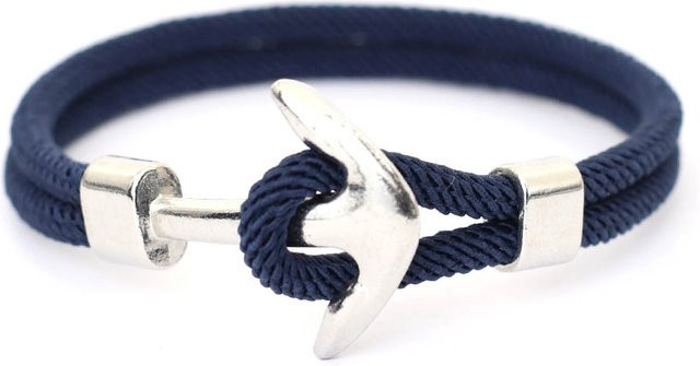 Anker-Armband, Edelstahl, Silber, Herren - Bild 1