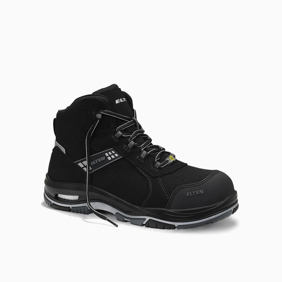 Elten Sicherheitsstiefel Ian Xxtp Pro Grey Mid ESD S3 in Grau/Schwarz, Größe 42 - Bild 2