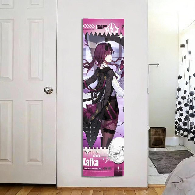Honkai: Star Rail Kafka Wandbehang Anime Wandbild von JMG Household Supplies, Mehrfarbig, Höhe: 150 cm, Breite: 40 cm - Bild 1
