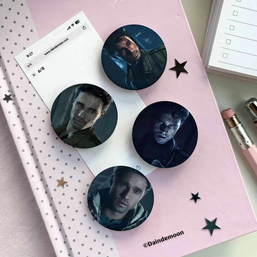 Mike Josh Until Dawn Anstecknadel, rundes Abzeichen - Bild 5