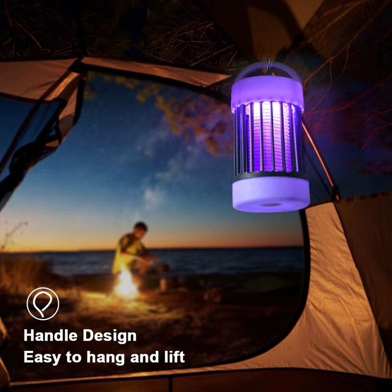 Elektrische Moskito-Lampe von PARKSON in Weiß mit UV-Licht und USB-Anschluss als Insektenvernichter für Camping und Zuhause - Bild 5