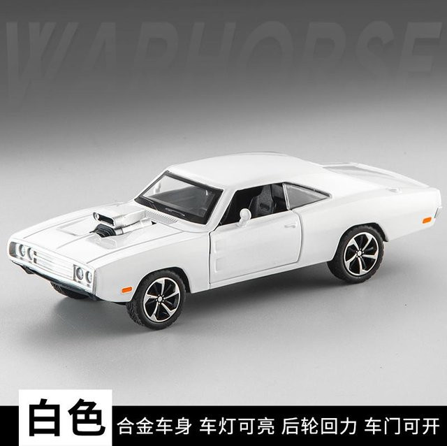 Linyi toy car Dodge Warhorse Legierungsmodellauto, 1:32, mit Licht und Sound, ab 4 Jahren - Bild 1