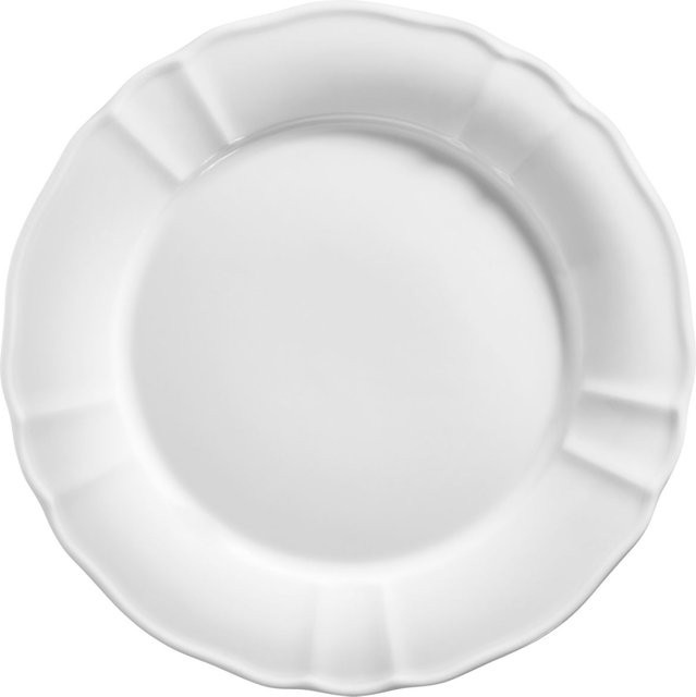 VEGA Amely Speiseteller aus Porzellan, weiß, rund, Durchmesser: 28 cm, 6er Pack - Bild 1