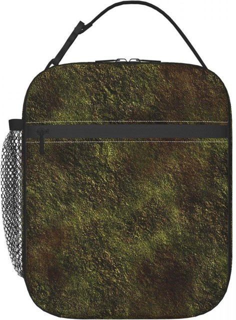 Isolierte Lunchtasche von Fancy Style Studio in Grün, auslaufsichere thermische Lunchbox für Damen und Kinder - Bild 1