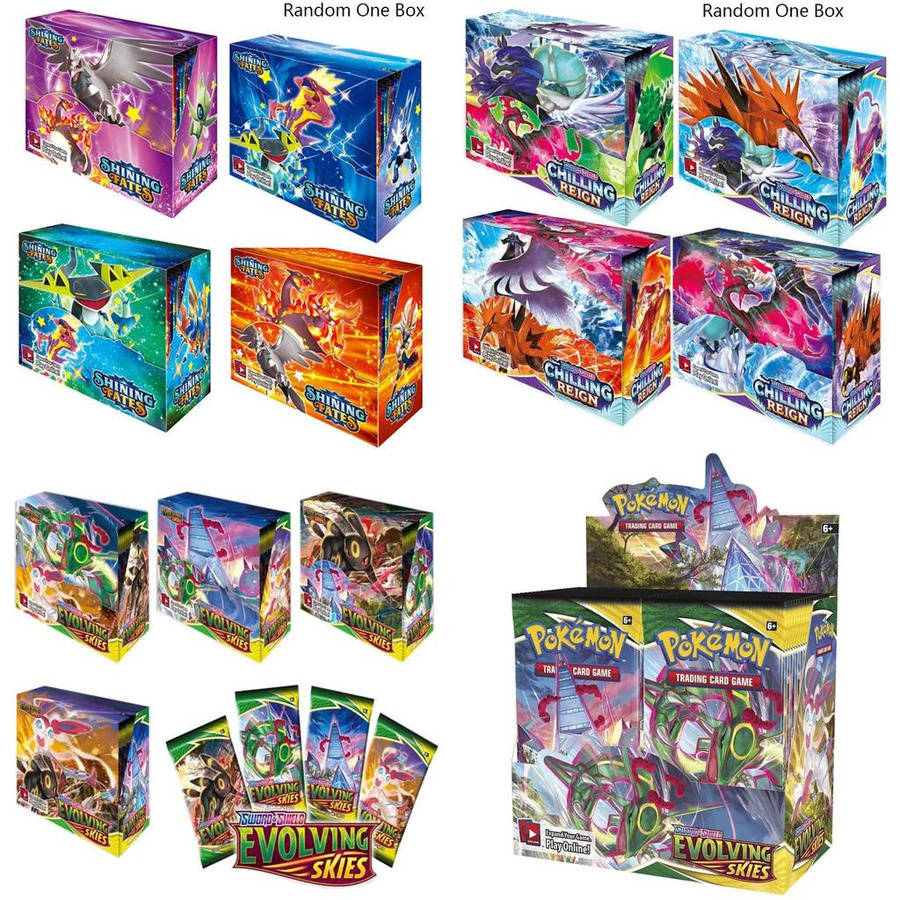 Pokémon Schwert & Schild Evolving Skies Shining Fates Evol Sammelbox - Bild 4