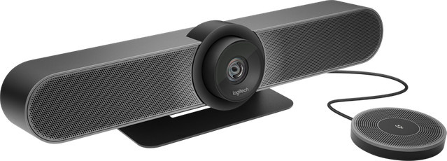 Logitech Expansion Mic für MeetUp Zusatzmikrofon in Schwarz und Grau - Bild 1