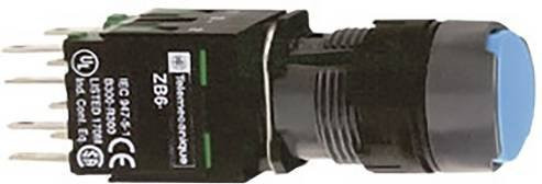 Schneider Electric XB6AW6B5B Leuchtdrucktaster aus Kunststoff in Blau - Bild 1