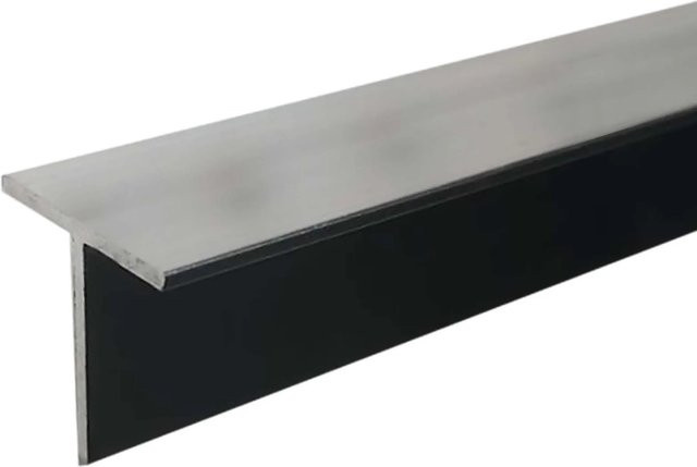 Arcansas T-Profil Aluminium Silber B/B: 15 x 15 mm - Bild 1