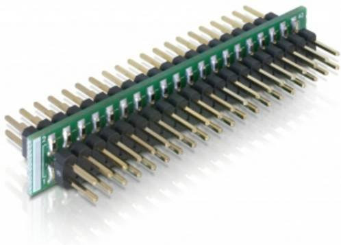 Delock 65089 Schnittstellen-Konverter IDE auf IDE, 1x 40-poliger IDE-Stecker auf 1x 40-poliger IDE-Stecker, grün - Bild 1